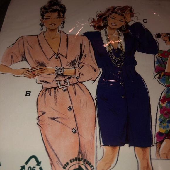 Neue Mode Pattern M 21641 dress pattern multi size- pieces all there - Picture 3 of 6